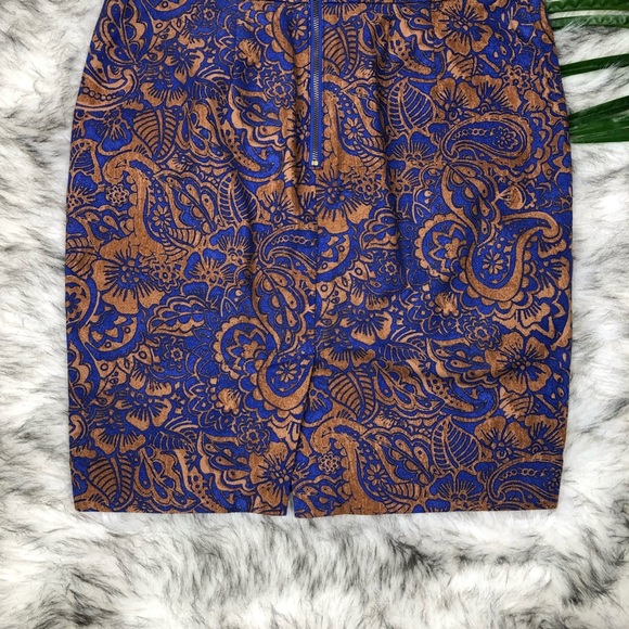 Ann Taylor Loft Pencil Skirt 2P Boho - Picture 6 of 6